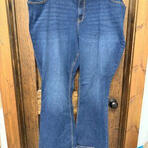 TORRID LUXE SLIM BOOT, 26R, BLUE